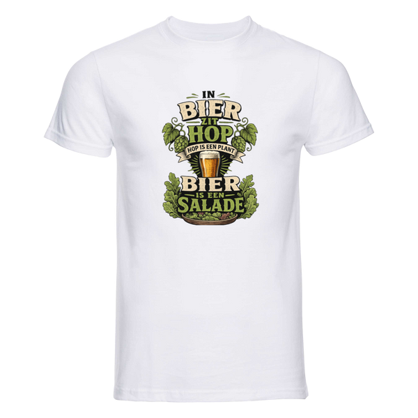 Bier is een salade | T-shirt