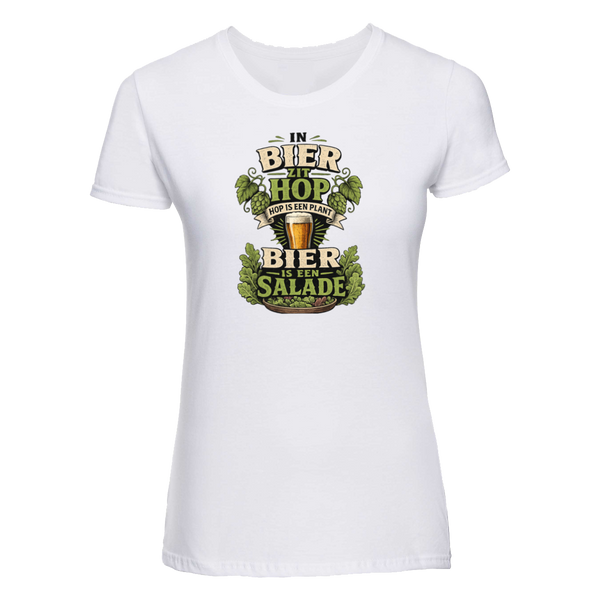 Bier is een salade | T-shirt