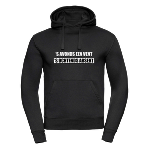 'S avonds een vent | Hoodie