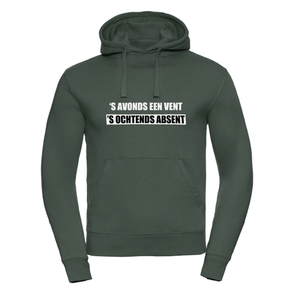 'S avonds een vent | Hoodie