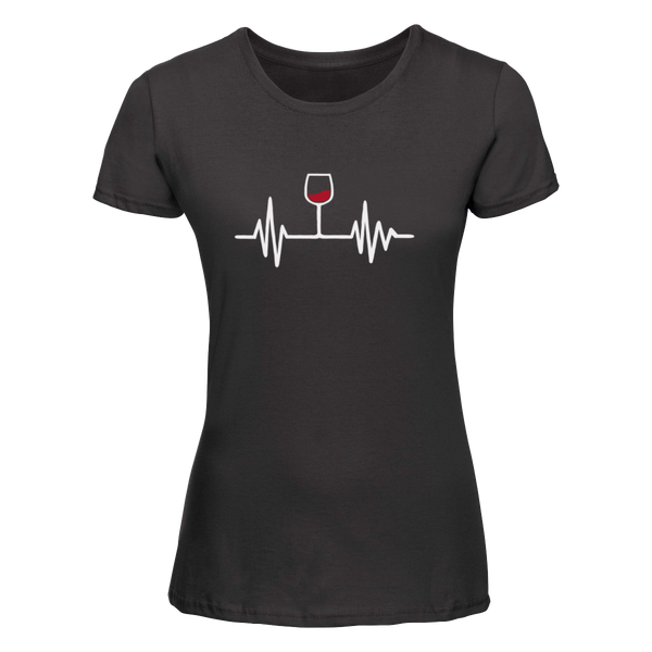 Wijn hartslag | T-shirt