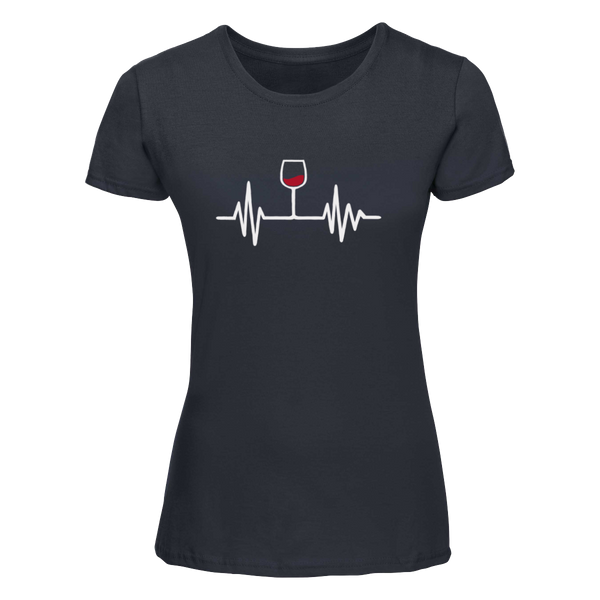 Wijn hartslag | T-shirt