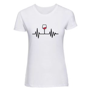 Wijn hartslag | T-shirt