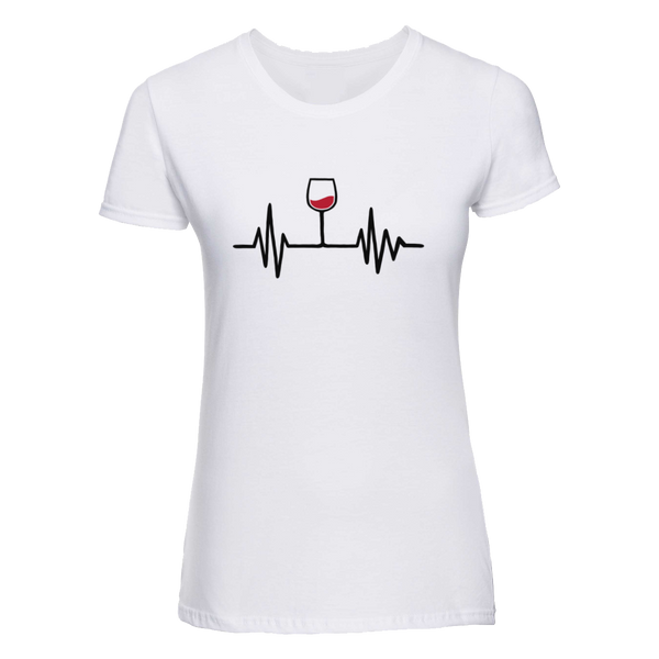 Wijn hartslag | T-shirt