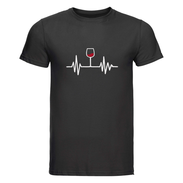 Wijn hartslag | T-shirt