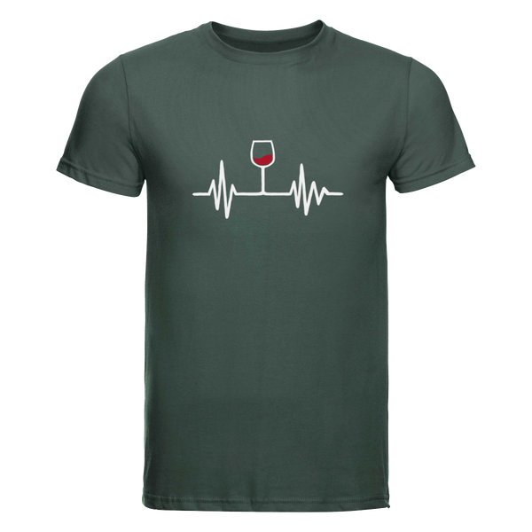 Wijn hartslag | T-shirt