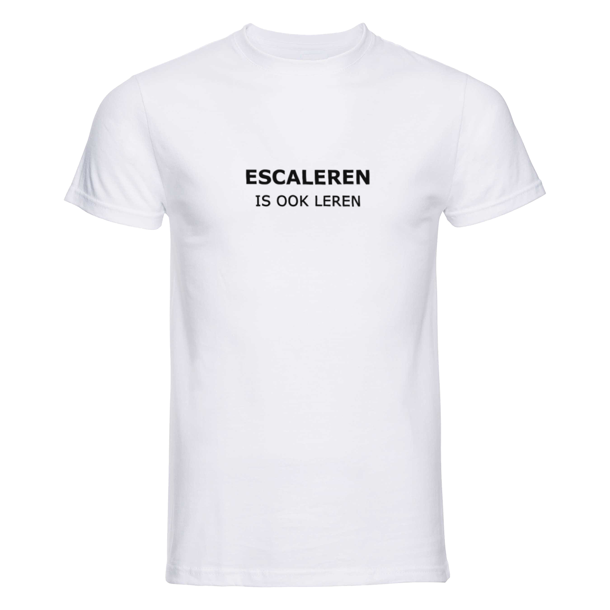 Escaleren is ook leren | T-shirt