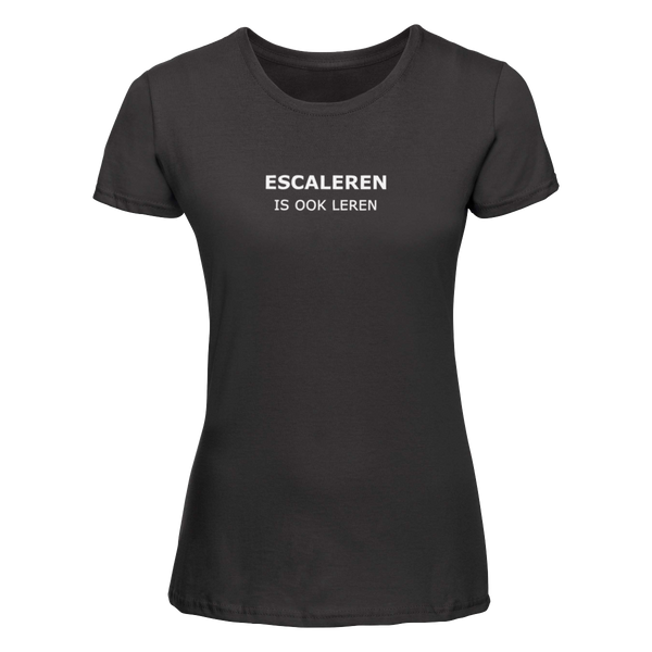 Escaleren is ook leren | T-shirt