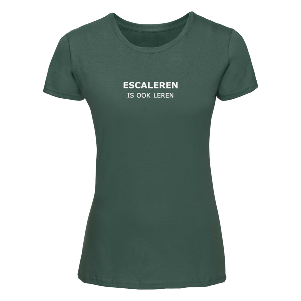 Escaleren is ook leren | T-shirt