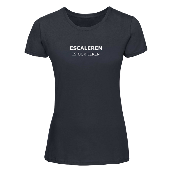 Escaleren is ook leren | T-shirt