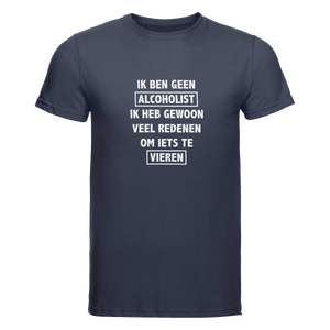 Ik ben geen alcoholist | T-shirt