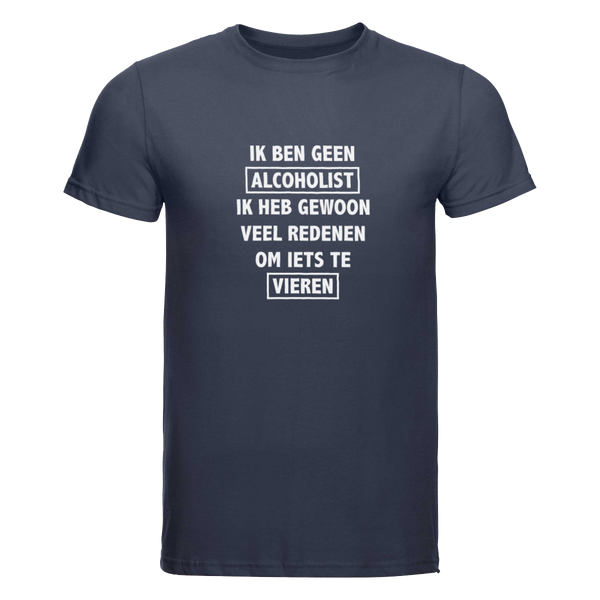 Ik ben geen alcoholist | T-shirt