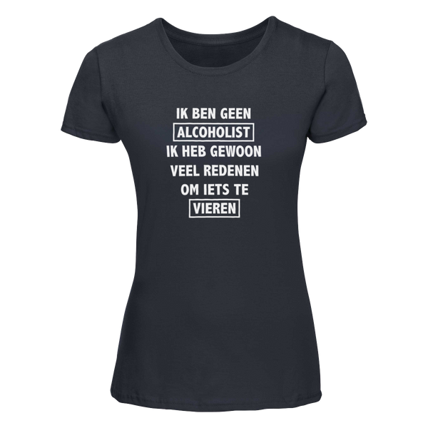 Ik ben geen alcoholist | T-shirt