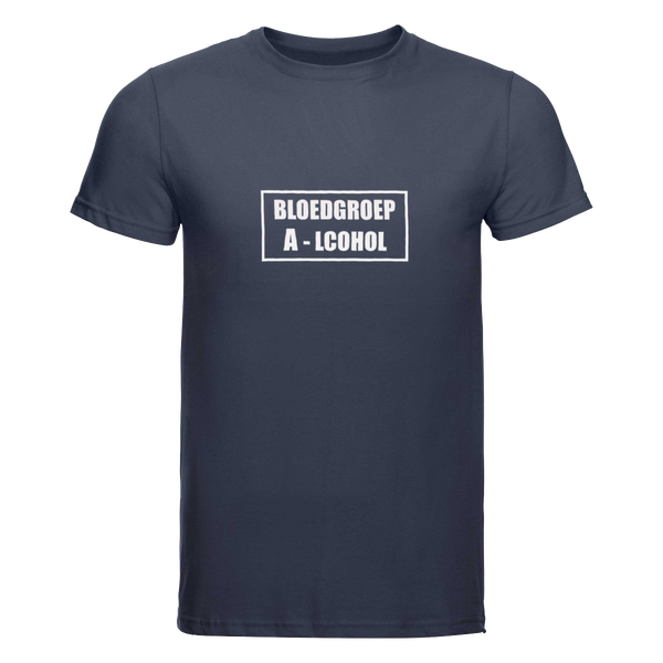 Bloedgroep A-lcohol | T-shirt
