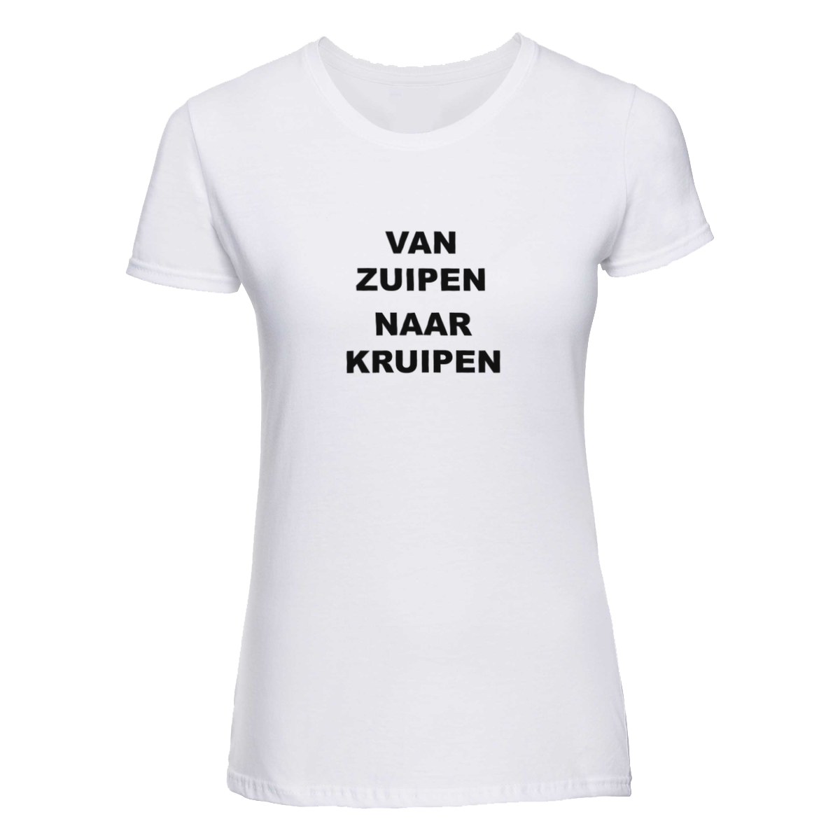 Van zuipen naar kruipen | T-shirt