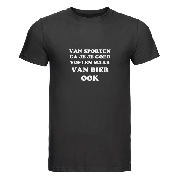 Van bier goed voelen | T-shirt