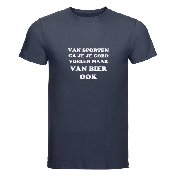 Van bier goed voelen | T-shirt