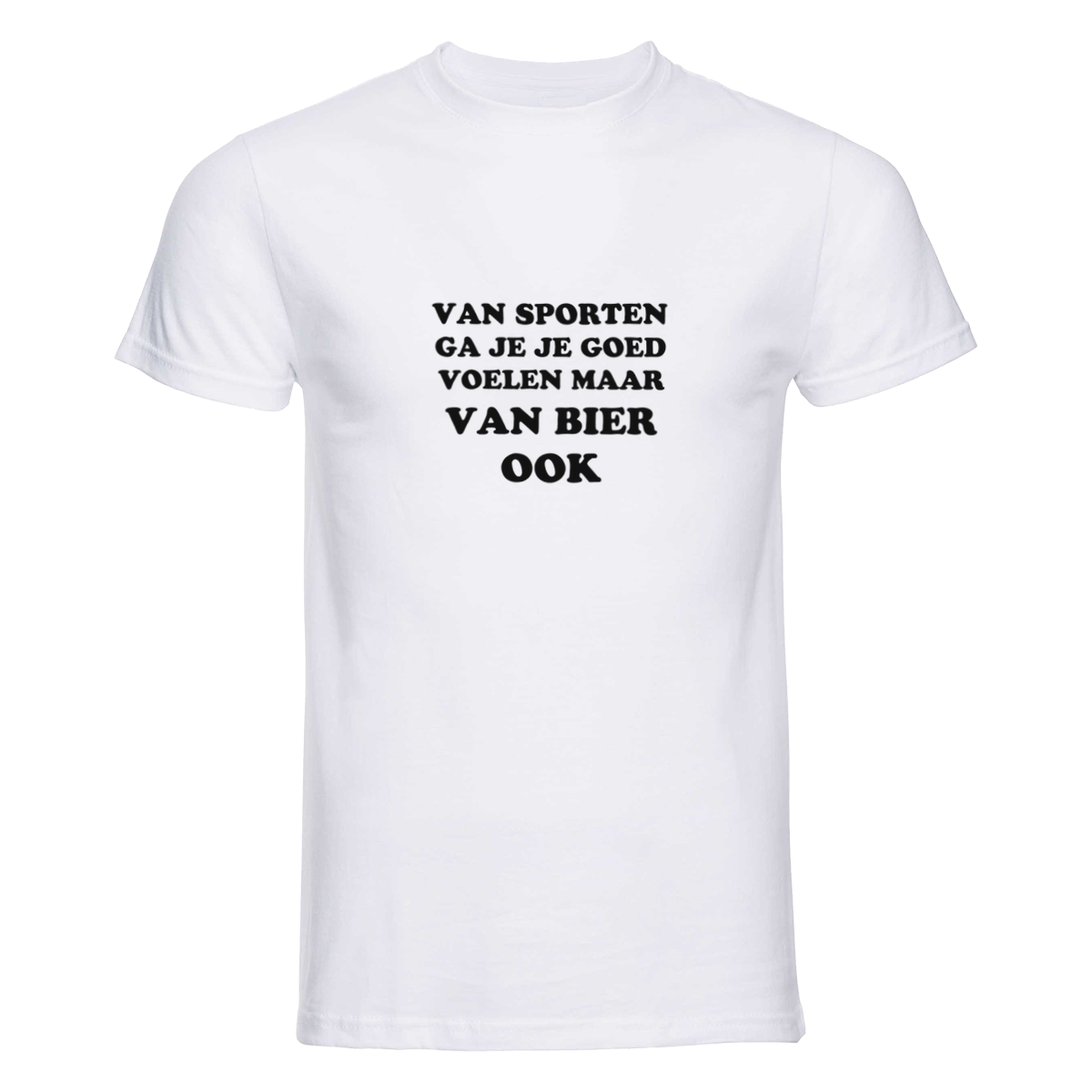 Van bier goed voelen | T-shirt
