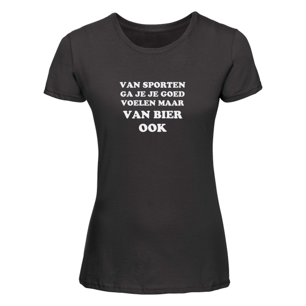 Van bier goed voelen | T-shirt