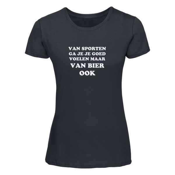 Van bier goed voelen | T-shirt