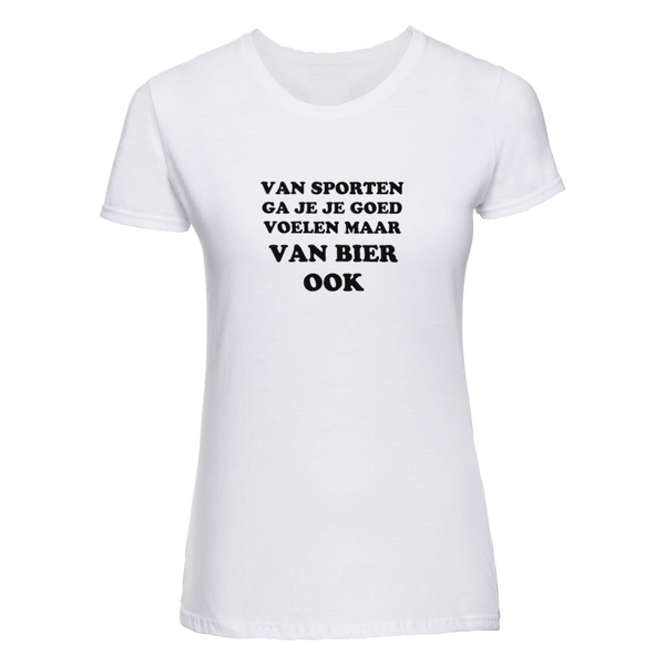 Van bier goed voelen | T-shirt