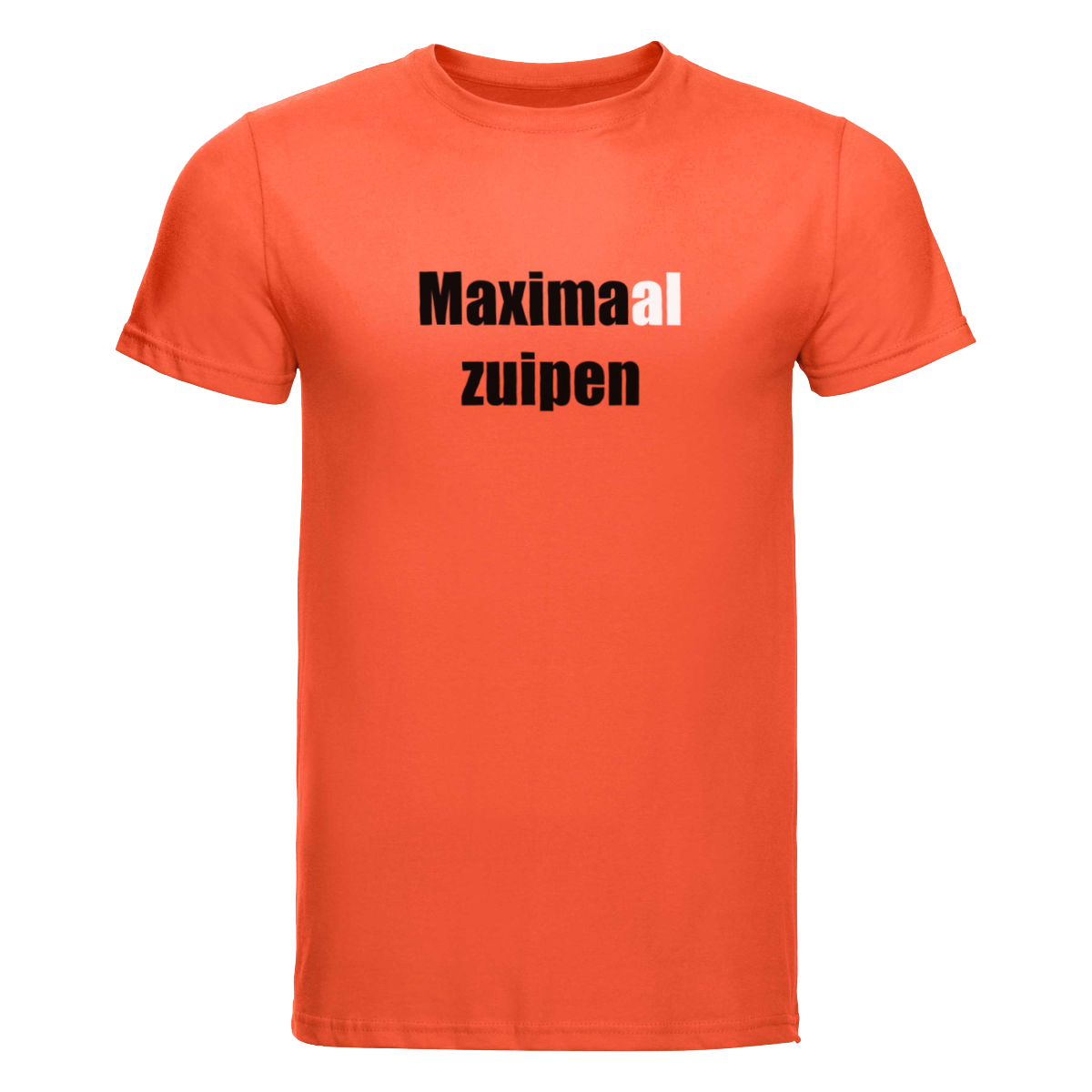 Maximaal zuipen | Koningsdag t-shirt