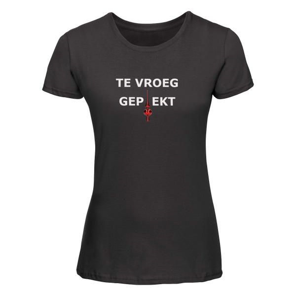 Te vroeg gepiekt | T-shirt