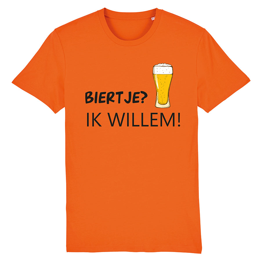 Biertje ik Willem | Koningsdag t-shirt