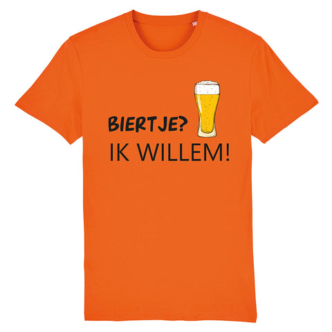 Biertje ik Willem | Koningsdag t-shirt