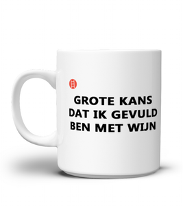Gevuld met wijn | Mok