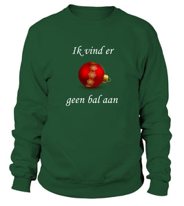 Geen bal aan | Kersttrui