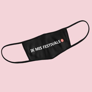 Ik mis festivals | Mondkapje