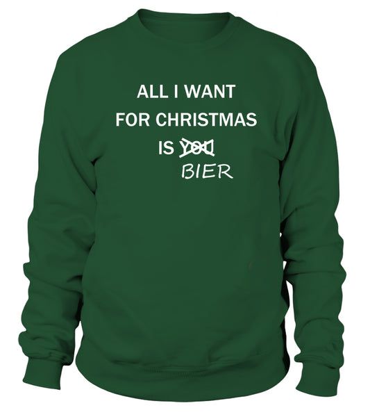 All i want for Christmas is bier | Kersttrui